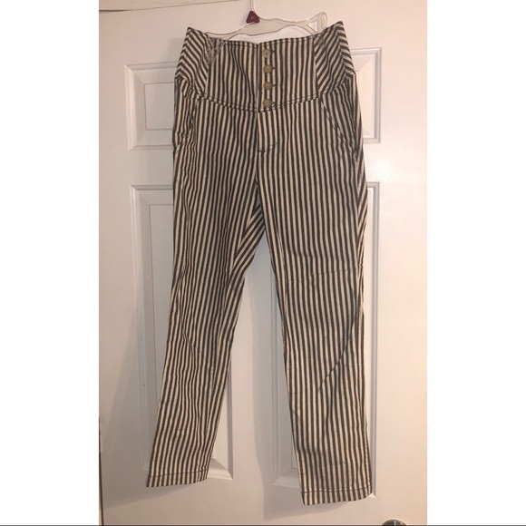 Free People Striped Pants - Picture 3 of 5